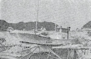 対馬定住者の漁船